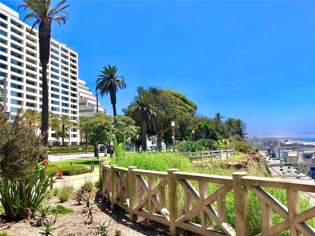 Palisades Park & Santa Monica downtown