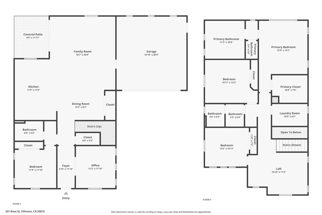 Detail Gallery Image 44 of 44 For 341 Rose St, Fillmore,  CA 93015 - 4 Beds | 3 Baths