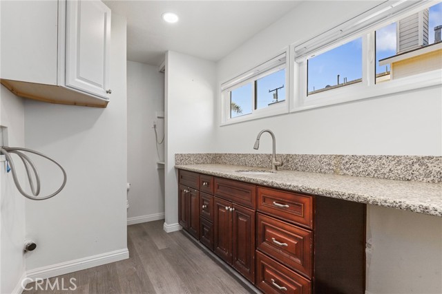 Back section bathroom/laundry room