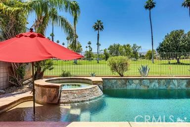 73425 Ironwood Street Palm Desert, California PRICE REDUCTION: Motived Seller. Stunning 2 bedroom /2 bath on golf course. Pool/Spa, outdoor kitchen, barbeque and bar. Turnkey and fully furnished, completely updated appliances and decoration. Walking distance to El Paseo, quite neighborhood, mountain views. NO HOA. (Attached) Single Family Residence. Great seasonal rental property, (over 30 days). Come enjoy the fun in the sun.