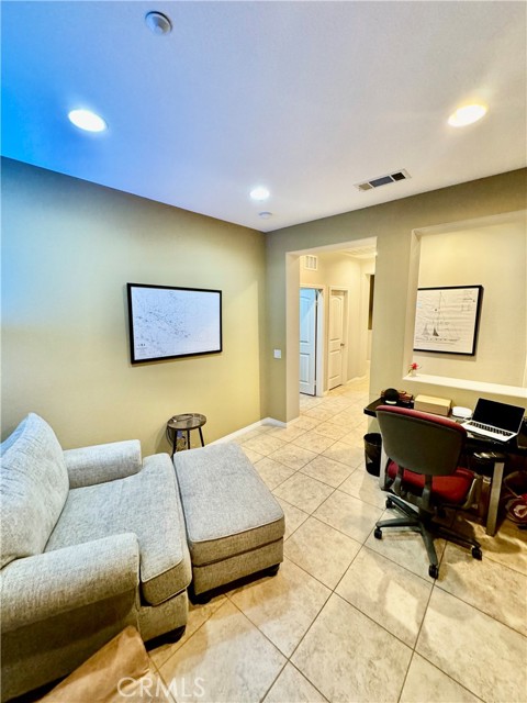 Bonus room near laundry room.