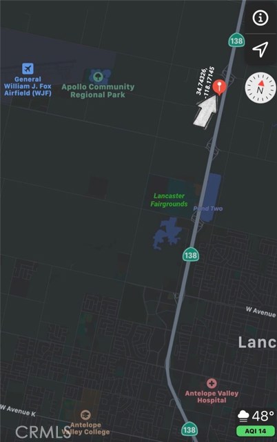 32 Vac/Antelope Frwy/Vic Avenue F, Lancaster, California 93536, ,Land,For Sale,32 Vac/Antelope Frwy/Vic Avenue F,CRPW20054426