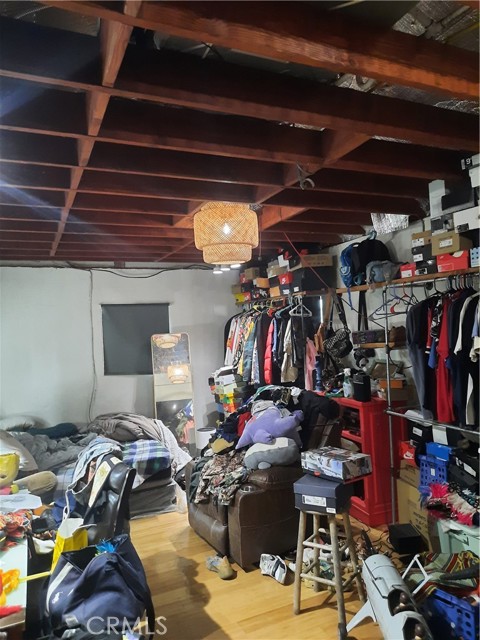 open ceiling in main bedroom