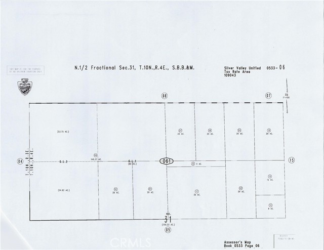 Detail Gallery Image 1 of 1 For 10 Fort Caddy, Newberry Springs,  CA 92365 - – Beds | – Baths