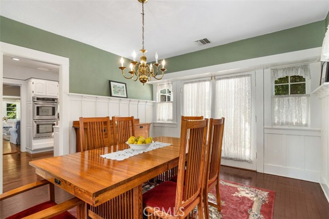 Dining room off kitchen