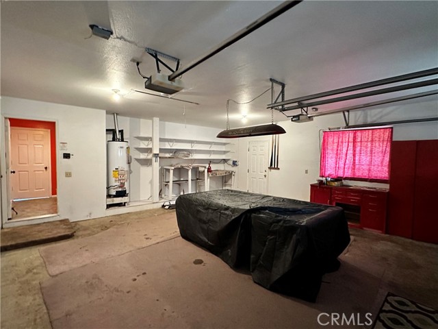 Garage looking in