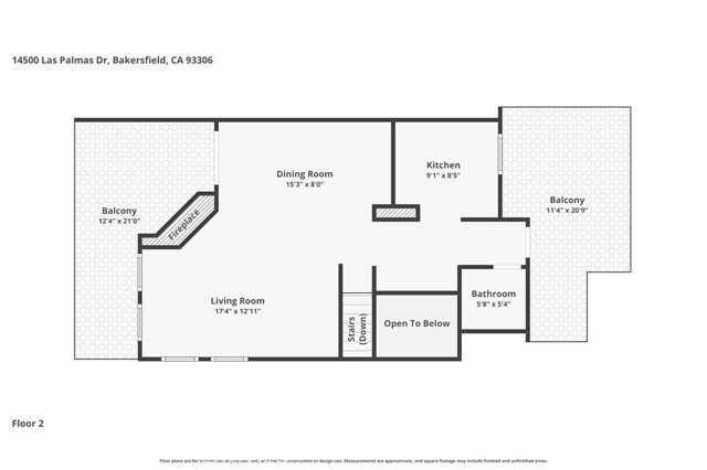 Detail Gallery Image 71 of 73 For 14500 Las Palmas #22,  Bakersfield,  CA 93306 - 3 Beds | 2/1 Baths