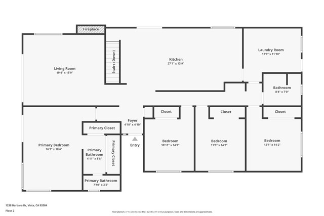 Detail Gallery Image 49 of 49 For 1238 Barbara Dr, Vista,  CA 92084 - 4 Beds | 2 Baths