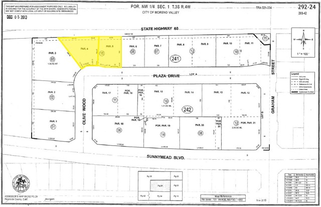 0 Olive Wood Plaza Dr, Moreno Valley, California 92553, ,Land,For Sale,0 Olive Wood Plaza Dr,CRIV23132535