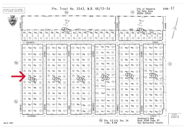 Detail Gallery Image 3 of 3 For 0 Jenkins, Hesperia,  CA 92345 - – Beds | – Baths