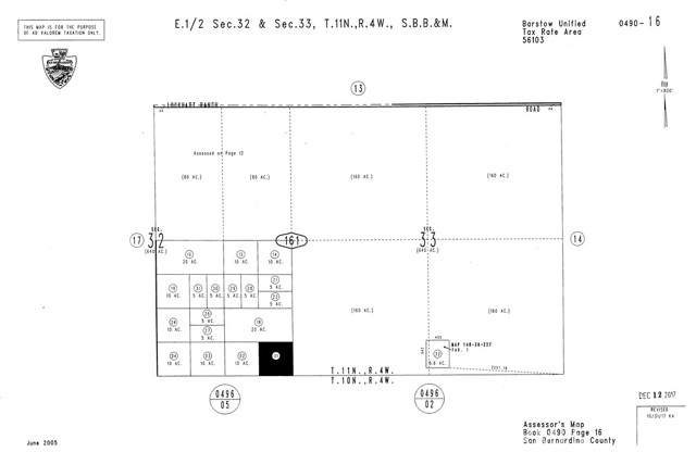 Detail Gallery Image 1 of 1 For 0 Roy St, Hinkley,  CA 92347 - – Beds | – Baths