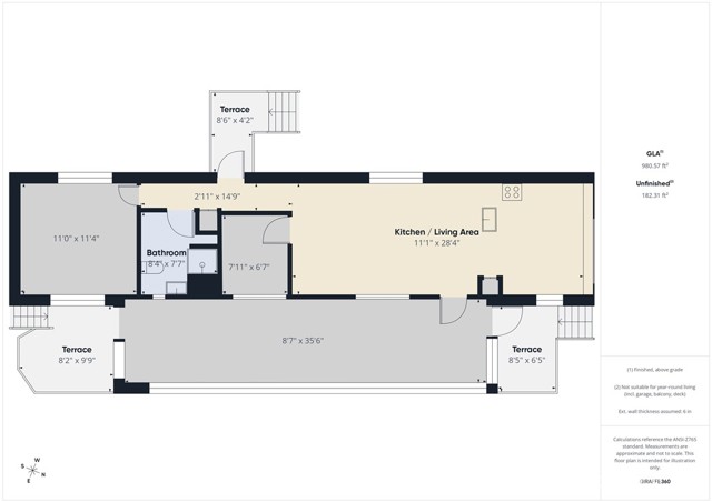 Detail Gallery Image 4 of 37 For 5890 E Highway 20 #16,  Lucerne,  CA 95458 - 2 Beds | 1 Baths