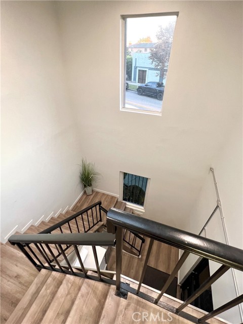 Stairs leading upstairs