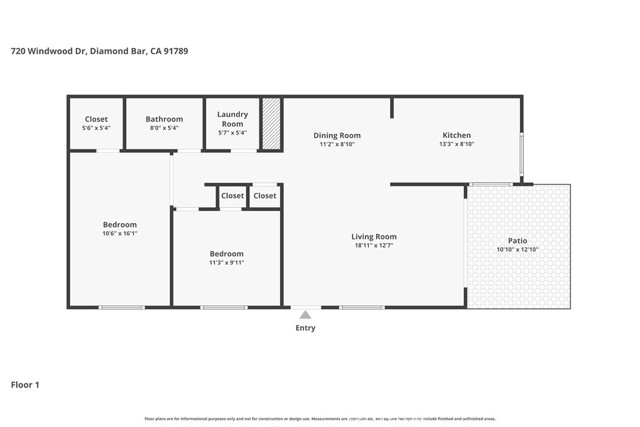 Detail Gallery Image 36 of 36 For 720 Windwood, Walnut,  CA 91789 - 2 Beds | 1 Baths