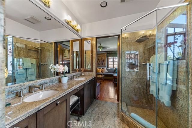 Beautifully remodeled primary bath