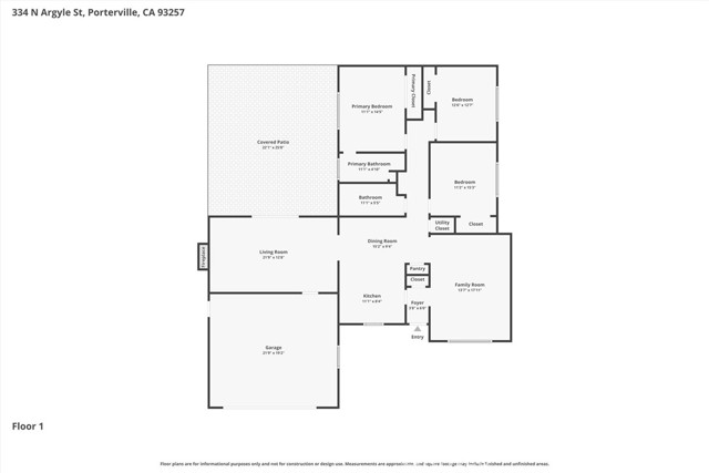 Detail Gallery Image 29 of 29 For 334 N Argyle St, Porterville,  CA 93257 - 3 Beds | 2 Baths
