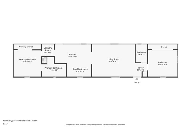 Detail Gallery Image 22 of 26 For 6601 Eucalyptus Dr #11,  Bakersfield,  CA 93306 - 2 Beds | 2 Baths