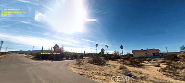 1234 Homestead Drive, Twentynine Palms, California 92277, ,Land,For Sale,1234 Homestead Drive,CRSR24007628