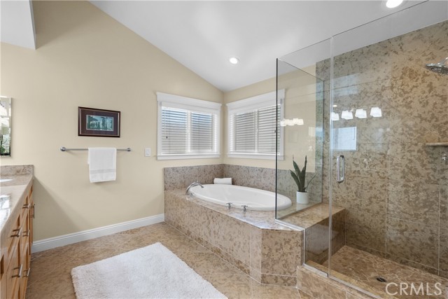 Master bathroom.