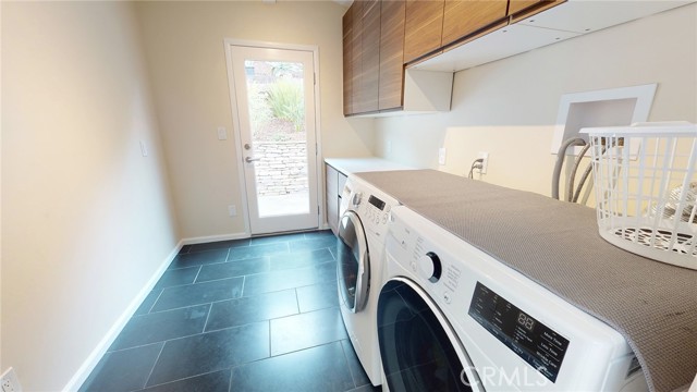 Interior Laundry & Storage Room