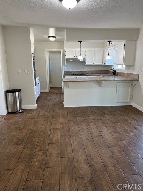 Dining room facing the kitchen