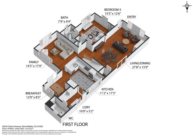 Detail Gallery Image 74 of 74 For 354 N Canon Ave, Sierra Madre,  CA 91024 - 4 Beds | 3/1 Baths