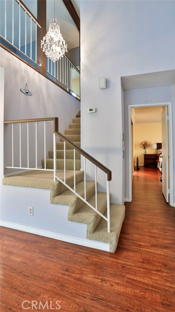 Staircase, Entry to Main Floor Master Bedroom