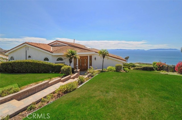 From the House towards the Ocean, Catalina Island and Golf Course View
