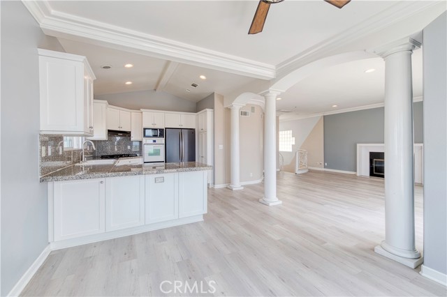 Dining area with a front row seat to the ocean views.