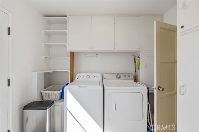 Convenient inside laundry room