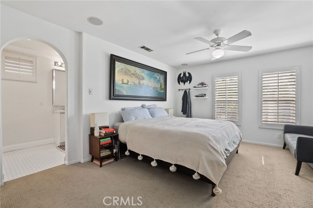 Primary bedroom suite