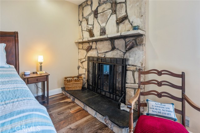 Romantic Fireplace in Master!
