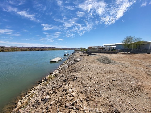 View looking down the river