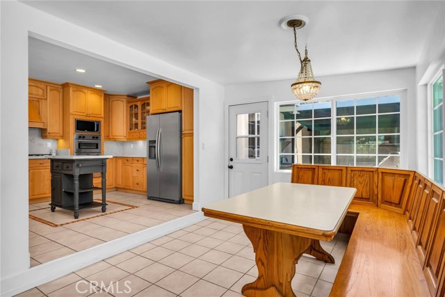 Looking at the kitchen from the Sun Room