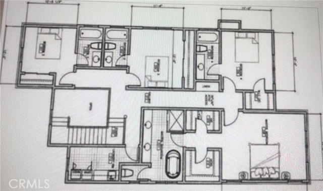 Floor plan upstairs