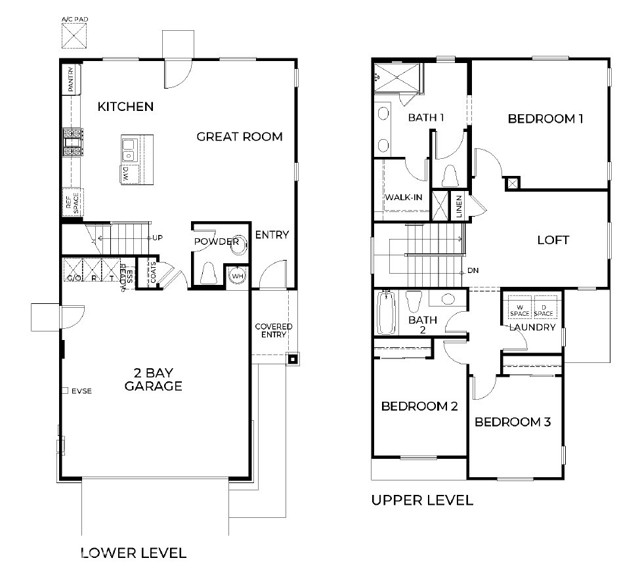 RESIDENCE 1650 FLOOR PLAN LAYOUT