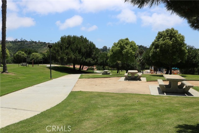 Picnic areas and walking trails at Rancho San Clemente Sports Park.