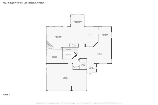 Detail Gallery Image 54 of 55 For 7337 Ridge View, Lancaster,  CA 93536 - 6 Beds | 3 Baths
