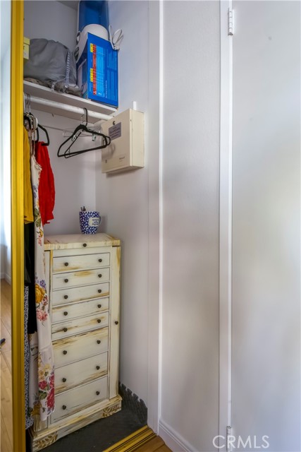 Plenty of closet space