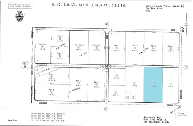 Detail Gallery Image 1 of 1 For 0 Doberman St, Apple Valley,  CA 92307 - – Beds | – Baths