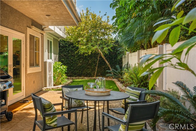 Outdoor seating area.