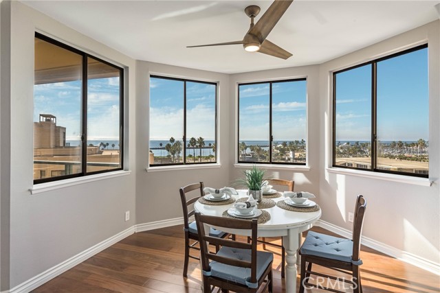 How about the window table.....every night.  With so much room for a dining table in the living room this area could be the perfect office....previous owner actually used it as a bedroom