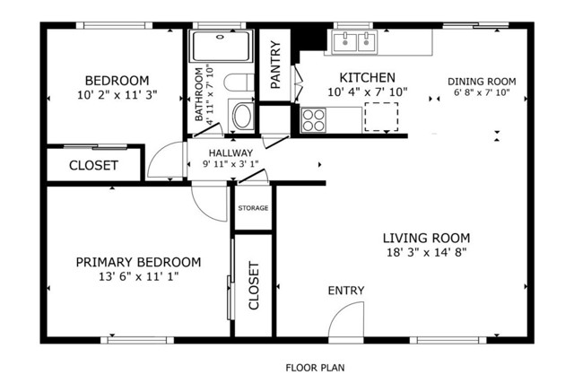 Detail Gallery Image 16 of 16 For 18115 Brightman Ave, Lake Elsinore,  CA 92530 - 2 Beds | 1 Baths