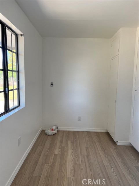 Laundry room with cabinets