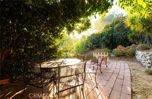 Patio area