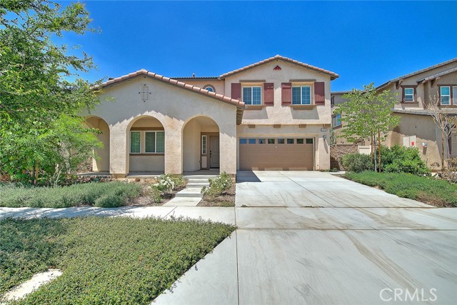 3272 S Newton Avenue Ontario, California Beautiful Single Family Home located in a very desirable Ontario Area. The home features 5 bedrooms and 3.5 baths. Ample windows through out make this a bright and cheerful home. A wonderful open floor plan is ideal for gatherings and entertainment! The kitchen is a chef delight with beautiful upgraded granite counters and stainless-steel appliances including range, oven and microwave oven. There is a center island with space for casual dining. Adjacent is a large dinging area. The formal living room, a guest bedroom suite and powder room complete the first floor. Upstairs there is a large open loft area making for a great place for upstairs relaxing. In addition, there are 3 additional bedrooms and the master bedroom suite with a large bathroom. Complete the upstairs is a spacious laundry room. There is a 2-car garage, a large size backyard, leased solar system to be transferred to the new owner. This is a truly brand new home never been lived in.