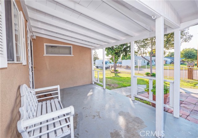 Nice porch