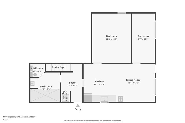 Detail Gallery Image 61 of 63 For 47078 Kings Canyon, Lancaster,  CA 93536 - 3 Beds | 3 Baths