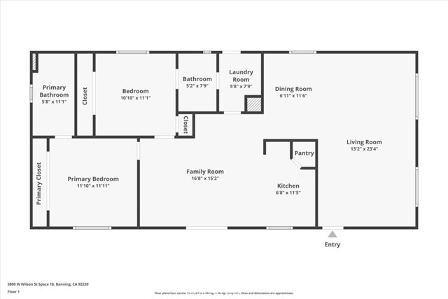 Detail Gallery Image 20 of 20 For 3800 W Wilson #18,  Banning,  CA 92220 - 2 Beds | 2 Baths