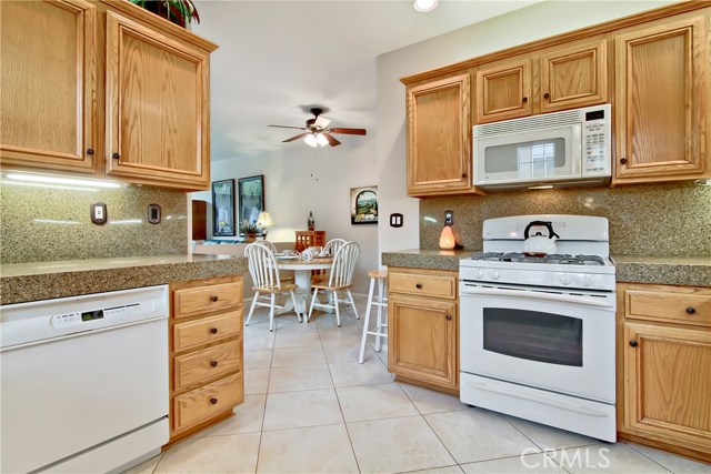 Open kitchen looking toward family room.